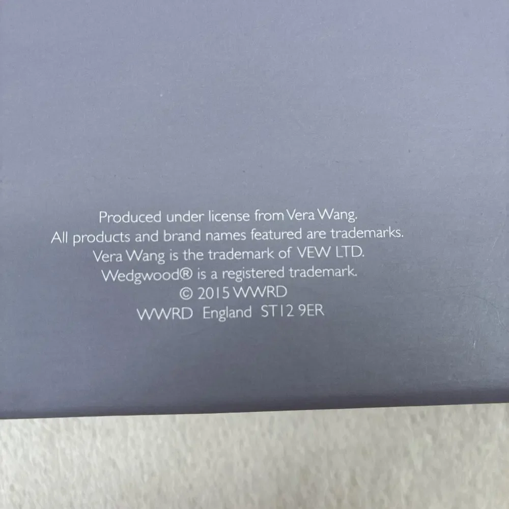 NIB Vera Wang With Love Cake Knife And Server Stainless Gold Silver #40019718